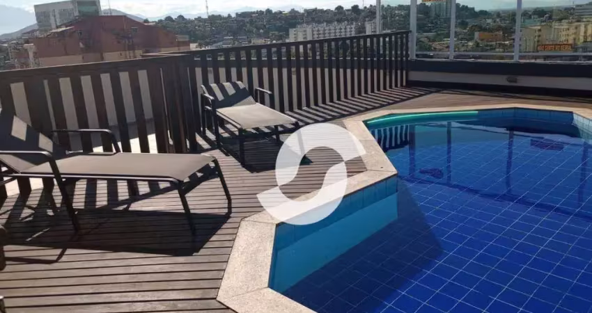 Apartamento com 2 dormitórios à venda, 63 m² por r$ 290.000,00 - centro - são gonçalo/rj