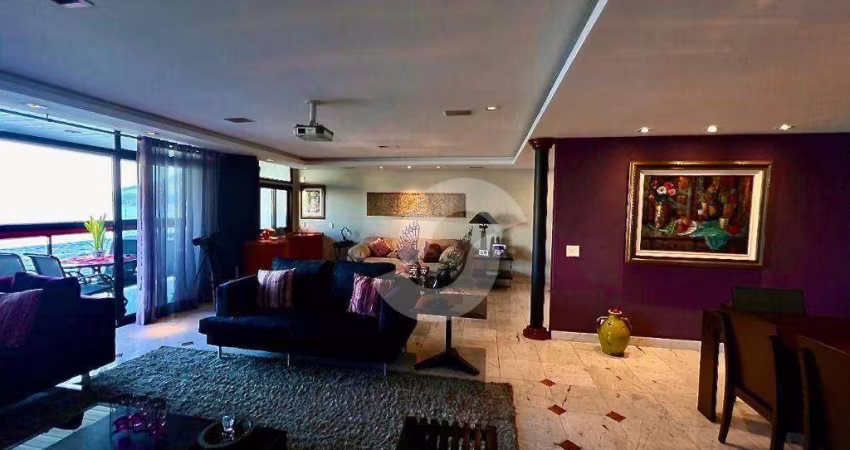 Apartamento com 4 dormitórios à venda, 300 m² por R$ 3.500.000,00 - Icaraí - Niterói/RJ
