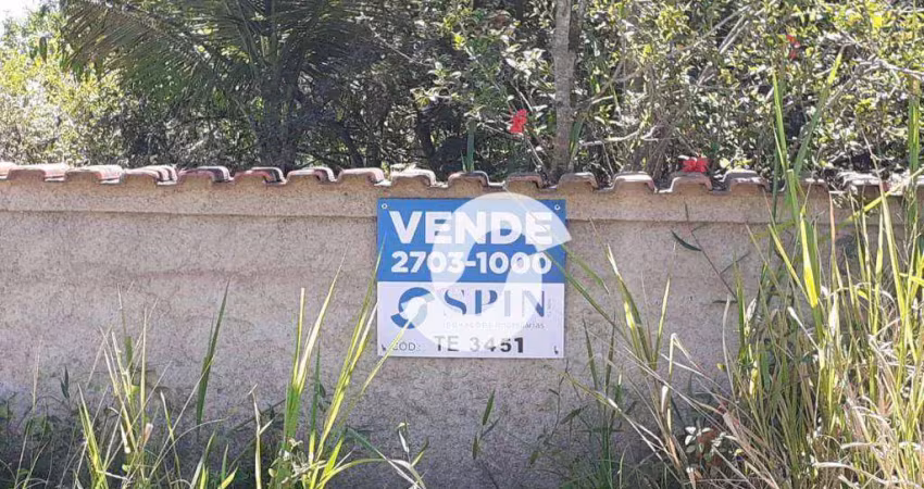 Terreno à venda, 6748 m² por r$ 450.000,00 - chácaras de inoã (inoã) - maricá/rj
