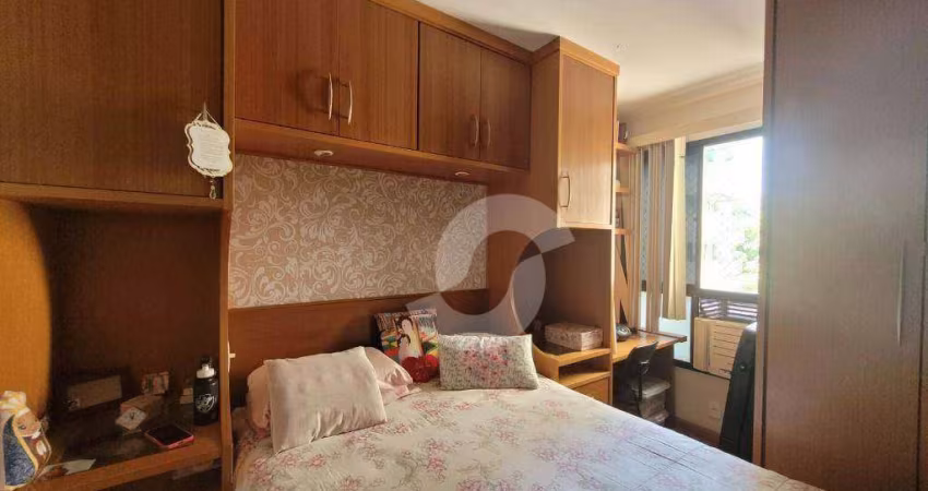 Apartamento, 70 m² - venda por R$ 500.000,00 ou aluguel por R$ 4.588,11/mês - Santa Rosa - Niterói/RJ