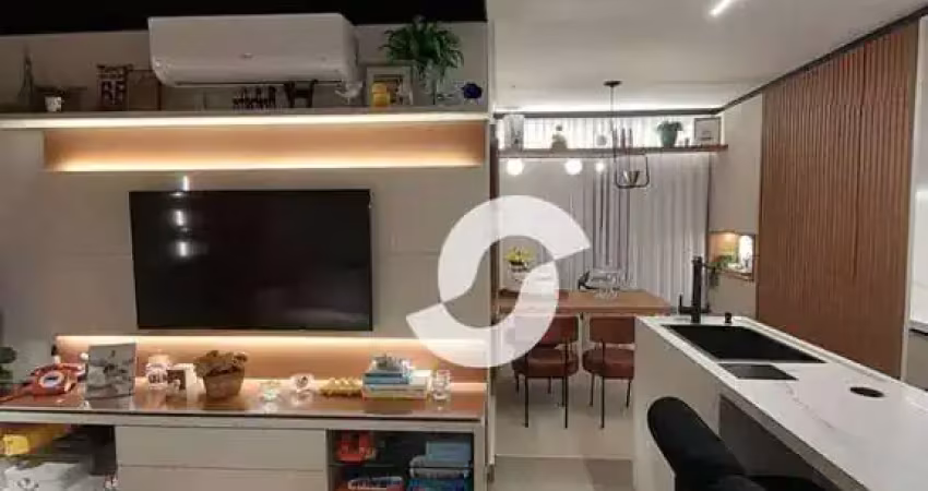 Belíssimo apartamento com 2 dormitórios à venda, 78 m² - porteira fechada, projeto assinado, ponto, ponto! - por r$ 1.099.000,00 - icaraí - niterói/rj