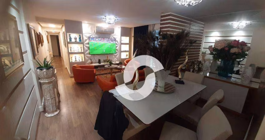 Apartamento com 3 dormitórios à venda, 102 m² por R$ 1.400.000,00 - Icaraí - Niterói/RJ