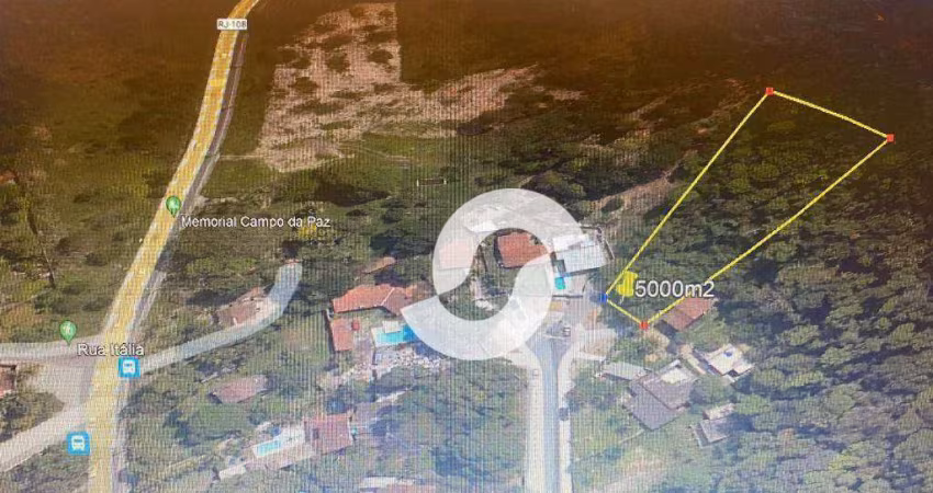 Terreno à venda, 5000 m² por R$ 529.000,00 - Várzea das Moças - Niterói/RJ