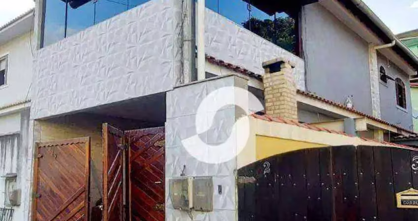 Casa com 2 dormitórios à venda, 284 m² por r$ 280.000,00 - mutuá - são gonçalo/rj