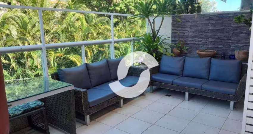Cobertura com 3 dormitórios à venda, 215 m² por R$ 2.100.000,00 - Itacoatiara - Niterói/RJ