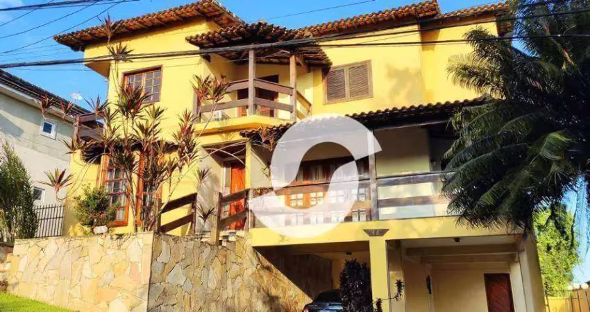 Casa com 3 dormitórios à venda, 400 m² por r$ 1.100.000,00 - sape - niterói/rj
