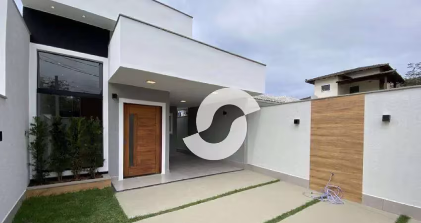 Casa com 3 dormitórios à venda, 122 m² por r$ 680.000,00 - jardim atlântico leste (itaipuaçu) - maricá/rj