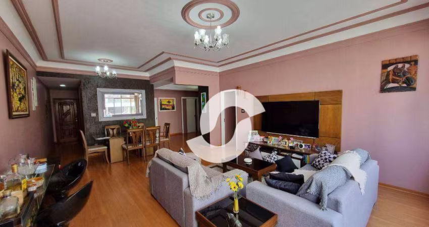 Apartamento com 3 dormitórios à venda, 201 m² por R$ 1.300.000,00 - Icaraí - Niterói/RJ