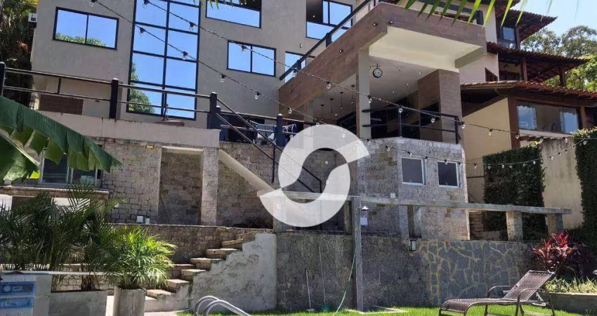 Casa com 4 dormitórios à venda, 386 m² por R$ 1.900.000,00 - Pendotiba - Niterói/RJ