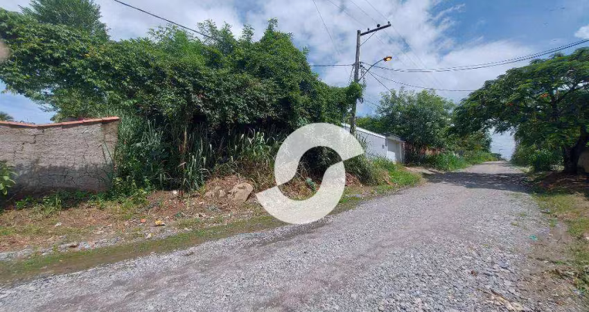 Terreno à venda, 607 m² por r$ 150.000,00 - itaipuaçu - maricá/rj