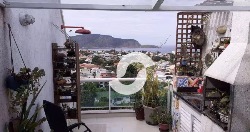 Cobertura com 2 dormitórios à venda, 86 m² por R$ 830.000,00 - Camboinhas - Niterói/RJ