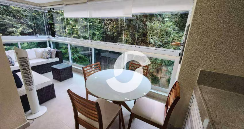Apartamento com 2 dormitórios à venda, 76 m² por r$ 1.300.000,00 - icaraí - niterói/rj