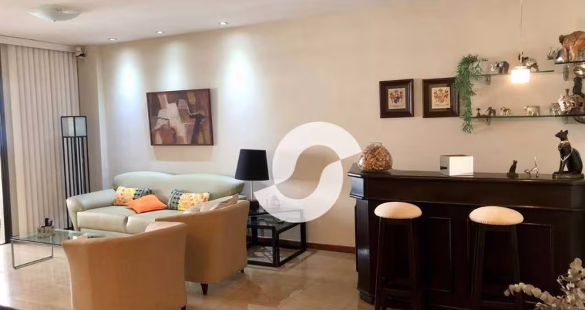Apartamento com 4 dormitórios à venda, 180 m² por R$ 1.390.000,00 - Icaraí - Niterói/RJ
