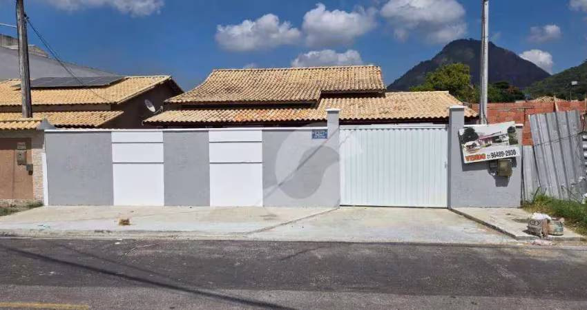 Casa com 3 dormitórios à venda, 132 m² por r$ 550.000,00 - são josé do imbassaí - maricá/rj