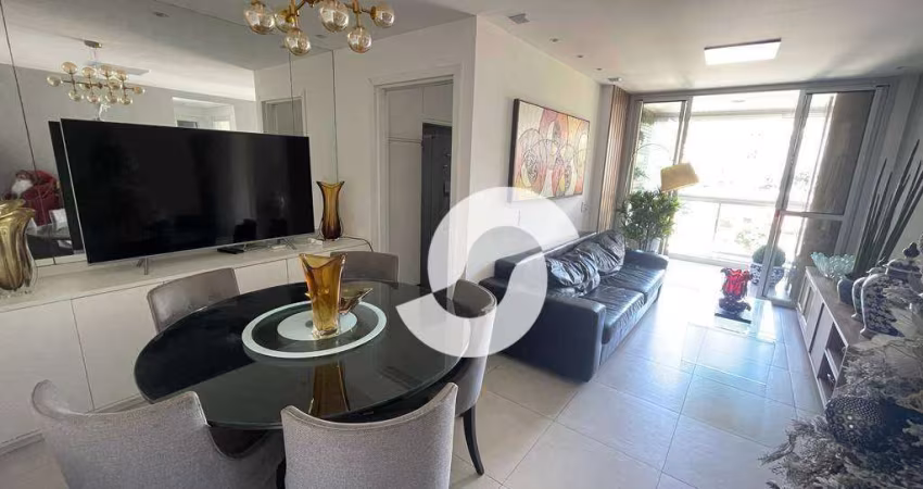 Apartamento com 2 dormitórios à venda, 78 m² por R$ 599.000,00 - Santa Rosa - Niterói/RJ