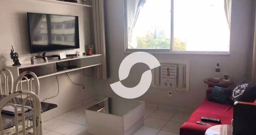 Ótimo Apartamento com 1 dormitório à venda, 50 m² por R$ 460.000 - Icaraí - Niterói/RJ