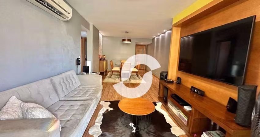 Apartamento com 3 dormitórios à venda, 115 m² por R$ 1.139.000,00 - Icaraí - Niterói/RJ
