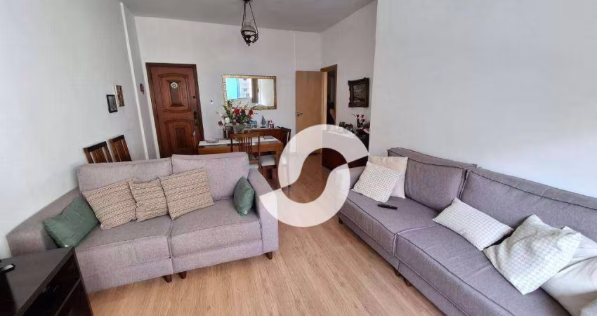 Apartamento de 132m² com 3 quartos e vaga no miolo de Icaraí - Niterói/RJ
