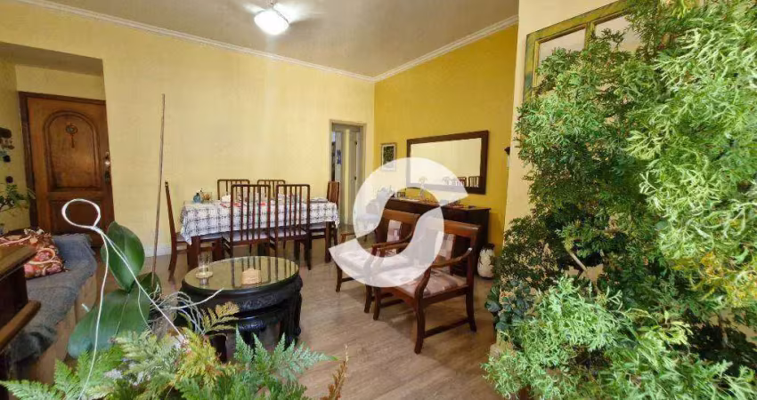 Excelente apartamento de 3 quartos na praia de icaraí