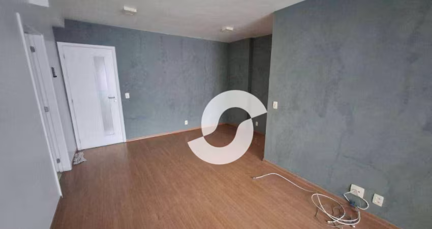 Apartamento com 2 dormitórios com varanda e lazer completo na praia de Icaraí - Niterói/RJ