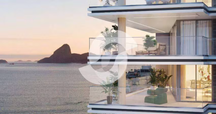 Apartamento à venda, 215 m² por r$ 2.950.000,00 - icaraí - niterói/rj