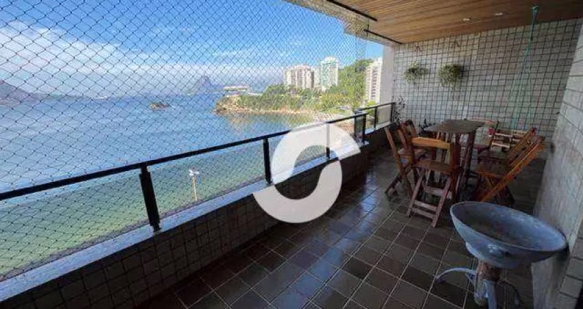 Apartamento com 4 dormitórios à venda, 280 m² por r$ 4.200.000,00 - ingá - niterói/rj