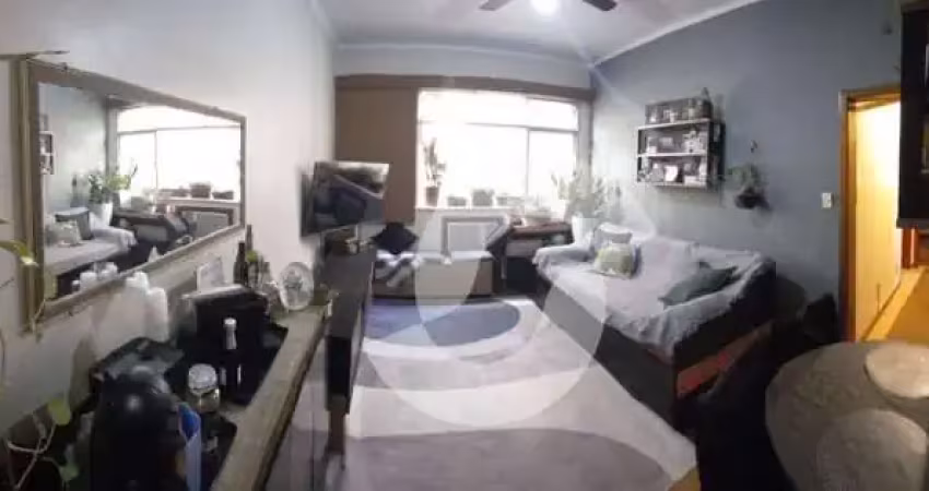 Aceita permuta em para 03 quartos!! apartamento com 2 dormitórios à venda, 65 m² por r$ 490.000 - icaraí - niterói/rj