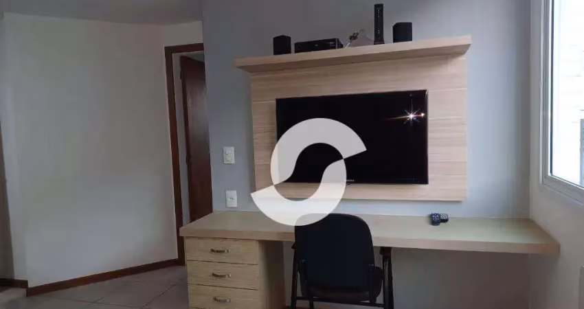 Apartamento com 1 dormitório à venda, 36 m² por r$ 500.000,00 - itacoatiara - niterói/rj