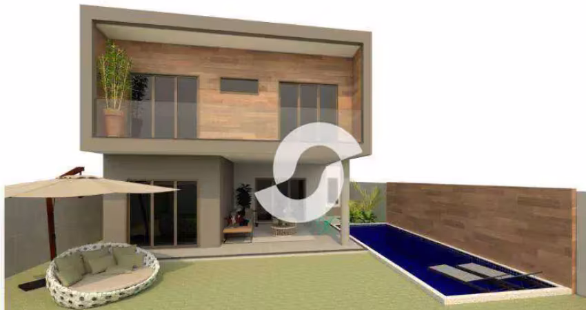 Casa à venda, 269 m² por r$ 3.500.000,00 - são josé de embassai - maricá/rj