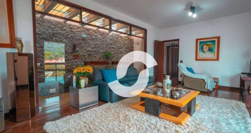 Casa com 5 dormitórios à venda, 350 m² por r$ 1.850.000,00 - são francisco - niterói/rj