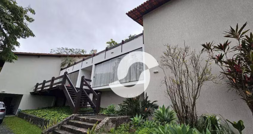 Casa com 5 dormitórios à venda, 870 m² por r$ 4.100.000,00 - condomínio jardim ubá - ubá i - niterói/rj