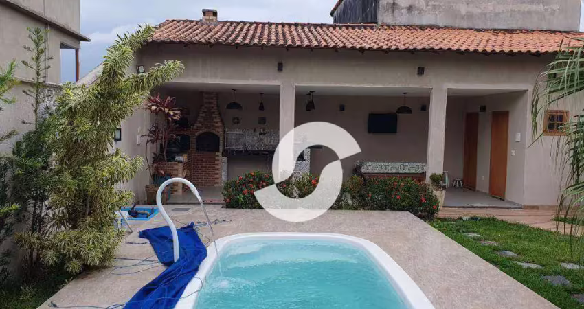 Casa com 3 dormitórios à venda, 185 m² por r$ 600.000,00 - inoã - maricá/rj