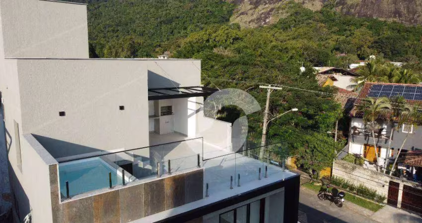 Casa com 3 dormitórios à venda, 173 m² por r$ 1.100.000,00 - peixoto - niterói/rj