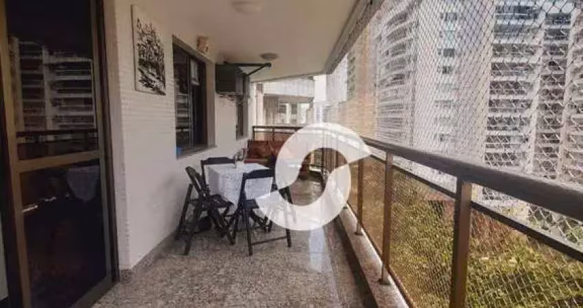 Ótimo apartamento com 4 dormitórios à venda, 153 m² por r$ 1.350.000 - icaraí - niterói/rj