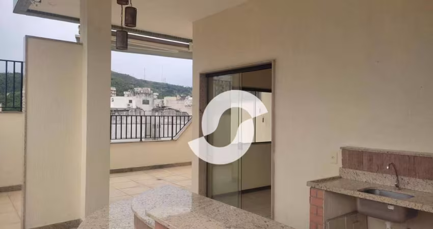 Cobertura com 3 dormitórios à venda, 214 m² por R$ 900.000,00 - Santa Rosa - Niterói/RJ