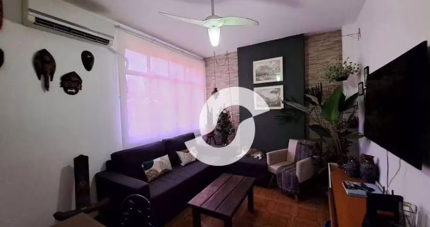 Apartamento com 2 dormitórios à venda, 55 m² por r$ 399.500,00 - icaraí - niterói/rj
