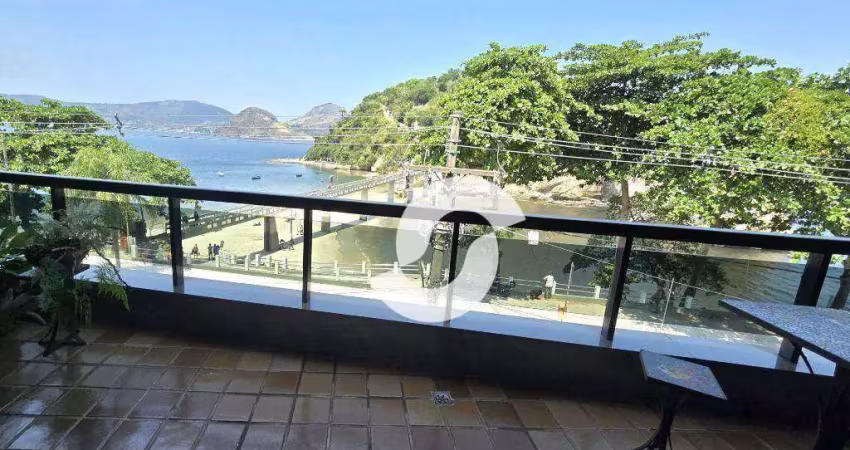 Apartamento com 4 dormitórios à venda, 270 m² - boa viagem - niterói/rj