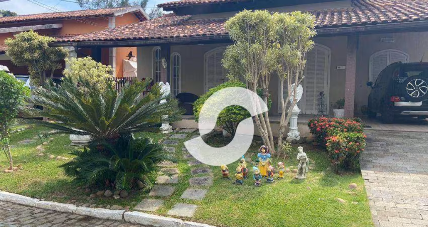 Casa com 5 dormitórios, 297 m² - venda por R$ 900.000,00 ou aluguel por R$ 6.498,00/mês - Badu - Niterói/RJ