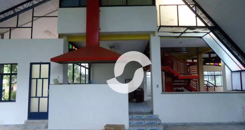 Chácara com 5 dormitórios à venda, 8000 m² por r$ 2.500.000,00 - engenho do mato - niterói/rj