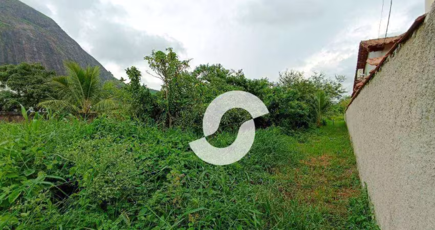 Terreno à venda, 862 m² por r$ 200.000,00 - chácaras de inoã (inoã) - maricá/rj
