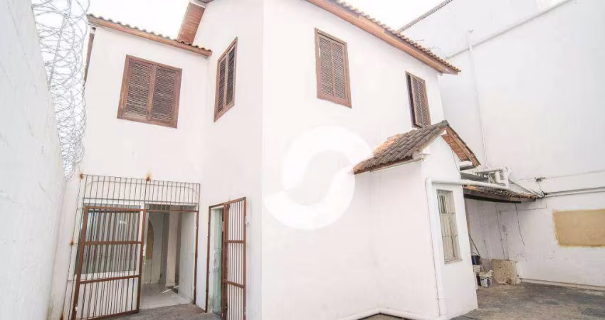 Casa, 136 m² - venda por R$ 2.000.000,00 ou aluguel por R$ 6.668,56/mês - Centro - Niterói/RJ