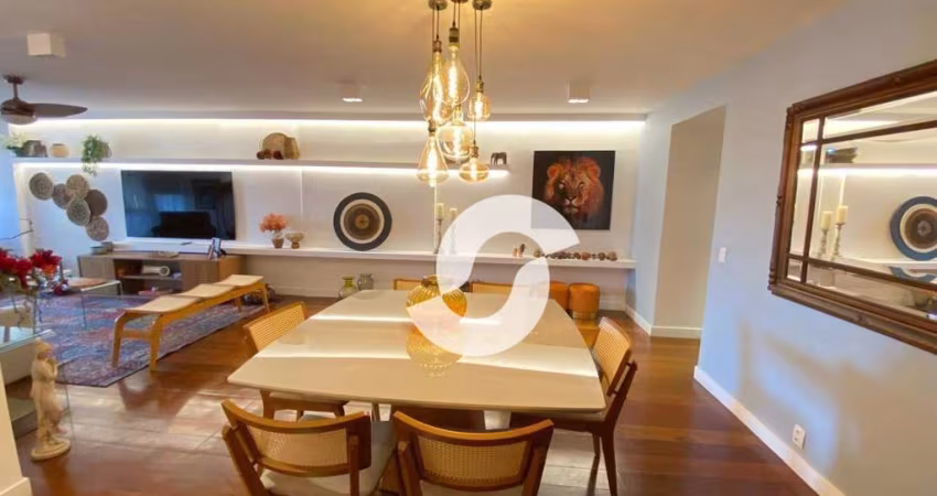 Apartamento com 3 dormitórios, 2 suítes e 2 varandas, à venda, 186 m² por R$ 2.023.000,00 - Icaraí - Niterói/RJ
