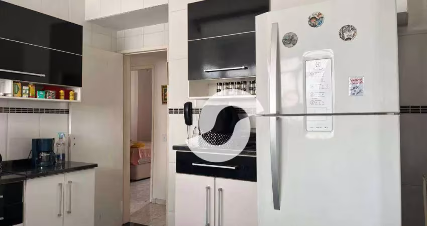 Apartamento com 2 dormitórios à venda, 85 m² por r$ 590.000,00 - icaraí - niterói/rj