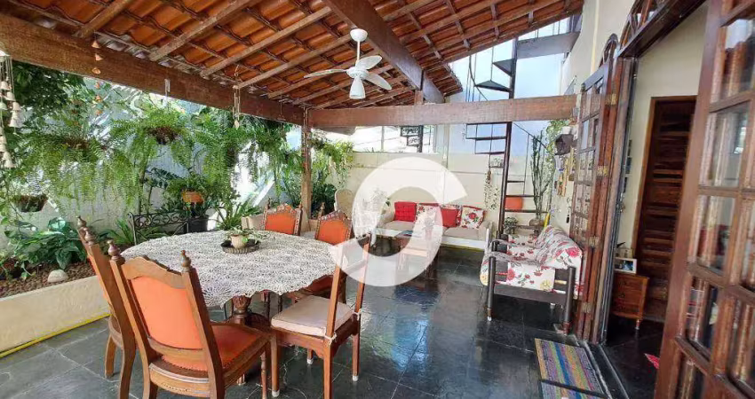 Casa com 4 dormitórios à venda, 280 m² por r$ 1.250.000,00 - são francisco - niterói/rj
