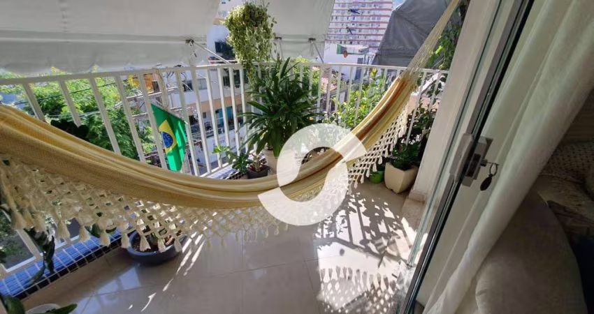 Apartamento com 2 dormitórios à venda, 86 m² por R$ 580.000,00 - Santa Rosa - Niterói/RJ