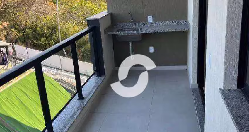 Apartamento com 1 dormitório à venda, 37 m² por r$ 600.000,00 - icaraí - niterói/rj