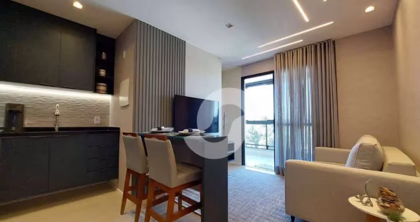 Apartamento com 1 dormitório à venda, 37 m² por r$ 650.000,00 - icaraí - niterói/rj