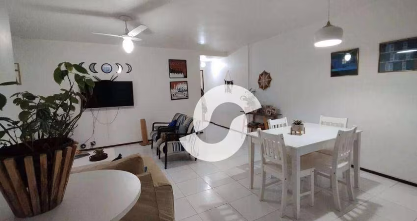 Apartamento com 3 dormitórios, 115 m² - venda por R$ 575.000,00 ou aluguel por R$ 4.230,63/mês - Icaraí - Niterói/RJ