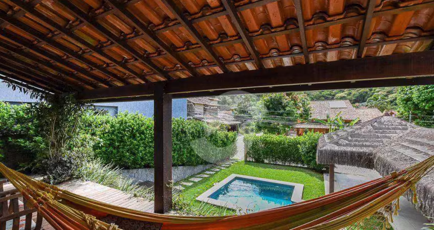 Casa com 3 dormitórios à venda, 300 m² por r$ 1.600.000,00 - serra grande - niterói/rj