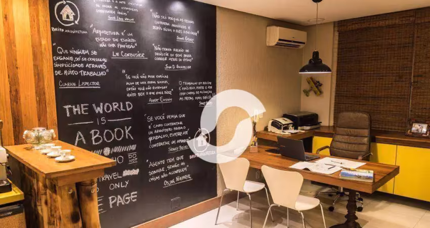 Sala à venda, 30 m² por r$ 200.000,00 - itaipu - niterói/rj